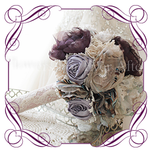 Fabric Bridal Bouquets